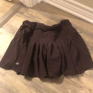 Maroon Lululemon Skirt Tall 6